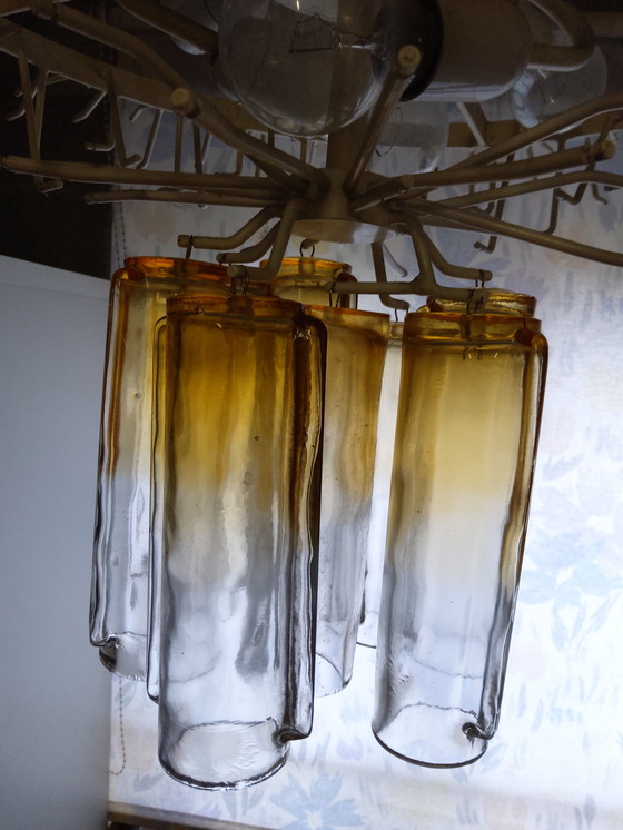 Image 1 of Lampadario Venini originale grande 174 tubi