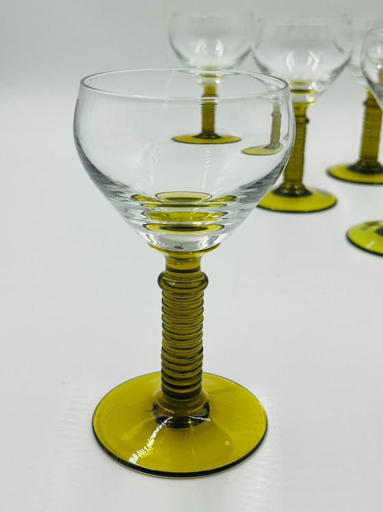 Lot de 5 Verres à Vin Roemer Verts – Verres et carafes, Glass (photo 5 of 12)