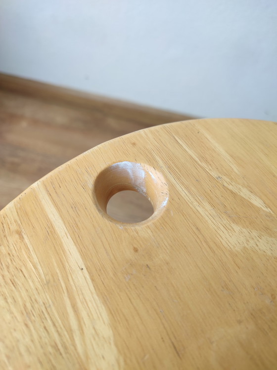 Image 1 of Stool Suzy Adrian Reed wood foldable and wall-mountable 2 x Princess Design '80