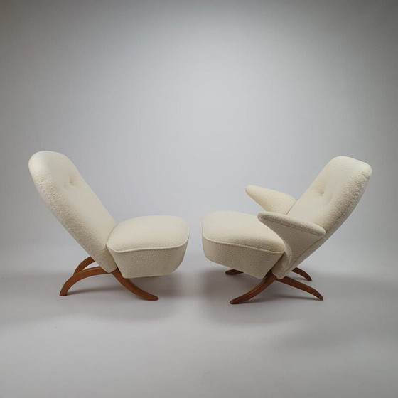 Image 1 of Moderne vintage pinguïnstoel van Theo Ruth voor Artifort, 1950