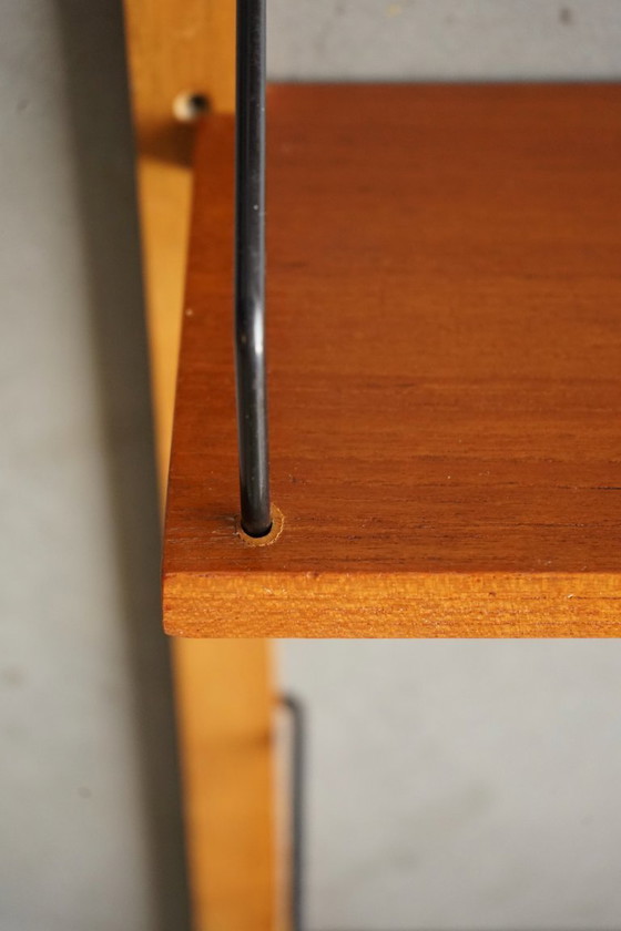 Image 1 of Estantería de pared danesa de mediados de siglo, Poul Cadovius para Cado, 1960