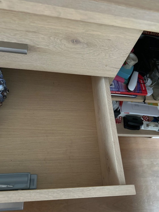 Image 1 of Solid light oak storage furniture (Dutch made)