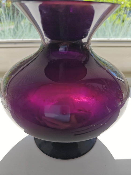 Image 1 of Vintage Amethyst Vase