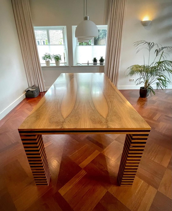 moderne eettafel, Hout, Beige (foto 3 van 5)