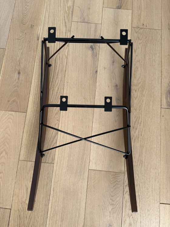 Base de mecedora RAR de nogal negro EAMES para HERMAN MILLER o VITRA – Sillas giratorias, Iron, Wood (photo 5 of 8)