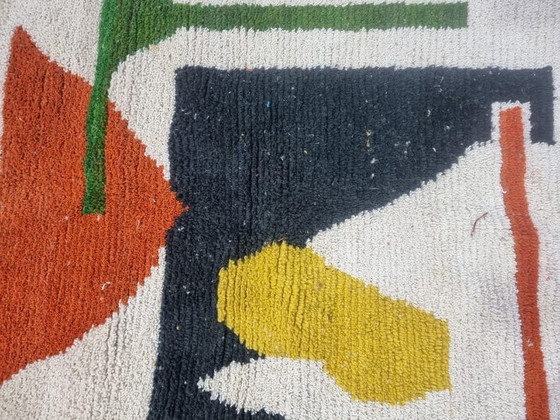 Marokkanischer Beni Ouarain Berberteppich, handgewebt, handgefertigt, 2,5 x 1,5 m – Teppiche & Läufer, Wool (photo 5 of 9)