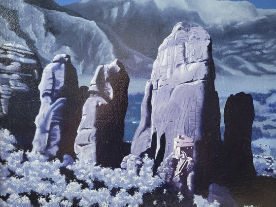 Meteora – Paintings & Drawings, Wood, Canvas (photo 5 of 5)