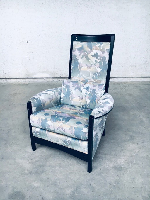 Galaxy 'Peggy' High Armchair by Umberto Asnago for Giorgetti, Italy 1990's