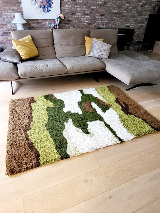 Image 1 of Tappeto vintage, Desso, design anni '70, Olanda, dimensioni 125 x 180 cm