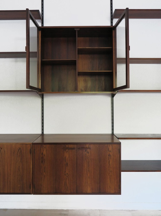 Libreria di Kai Kristiansen per FM Møbler, Danimarca, anni '60 – Librerie, Legno, Vetro (photo 7 of 25)