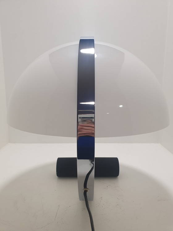 Stilnovo Meta Tafellamp – Artimeta – Italiaans Design Jaren 70 – Tafellampen, Chrome, Plastic (photo 2 of 13)