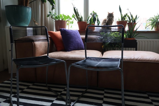 Image 1 of Due sedie spaghetti vintage IKEA Melker – disegnate da Lisa Norinder (anni '90)