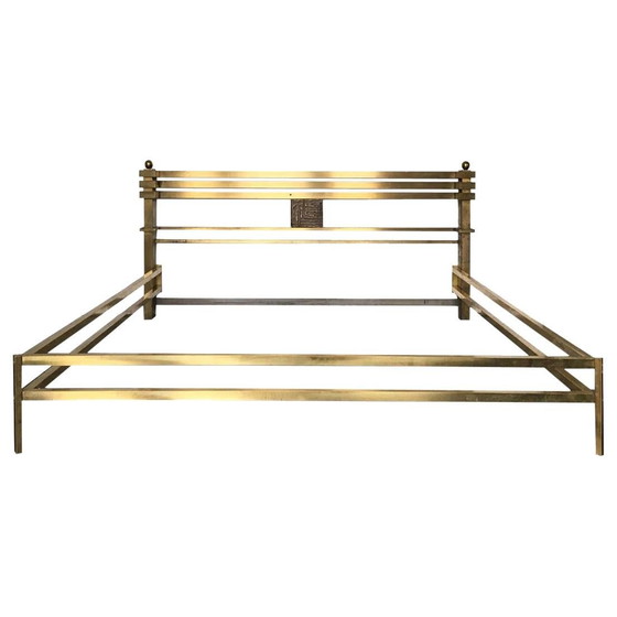 Lit en Laiton Moderne Italien Luciano Frigerio, Italie 1960 – Matelas et sommiers (photo 3 of 26)