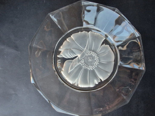 Sasaki Crystal - Emmanuel Ungaro - Plate - Millefleurs
