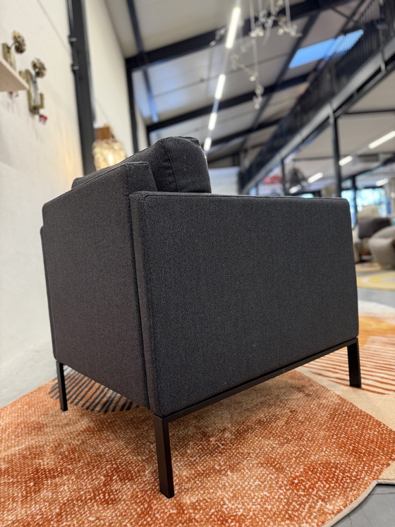 Image 1 of 2 Rolf Benz Cara Fauteuils Blauw incl. Tafel met kussen