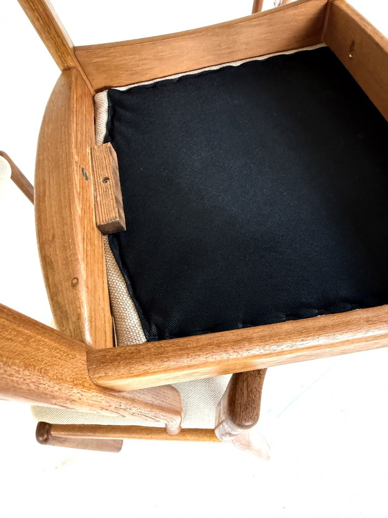 Image 1 of 6x chaise de salle à manger vintage Dyrlund '70s