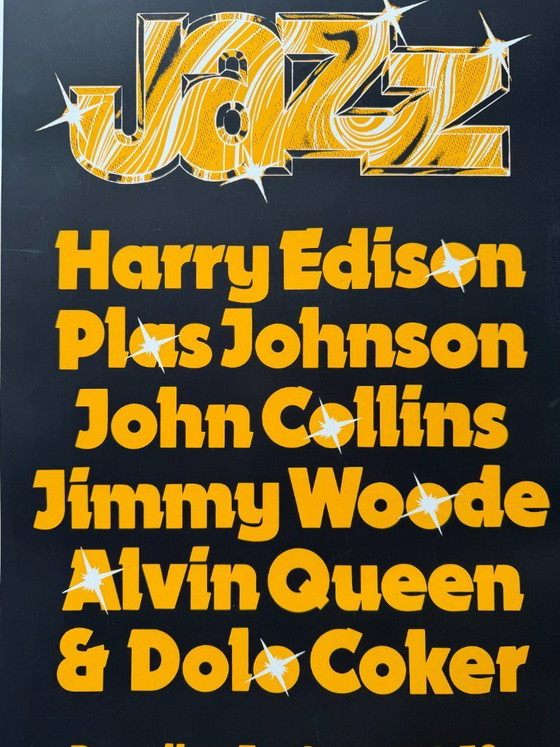Image 1 of Martin Kaye, Jazz, Paradiso Poster (13 de marzo de 1981), Impreso en los Países Bajos