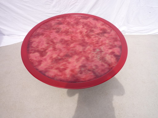 Living room table space age lave