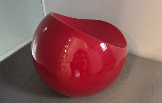 Image 1 of Ballstuhl ROT - Finn Stone - perfekter Zustand