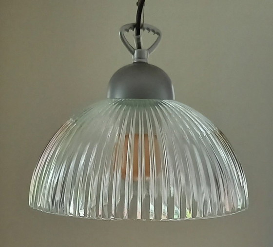 Image 1 of Vintage Holophane pendant lamp