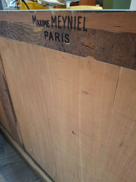 Image 1 of Rare Modernist sideboard 1950 Stamped, Maxime Meniel in Paris