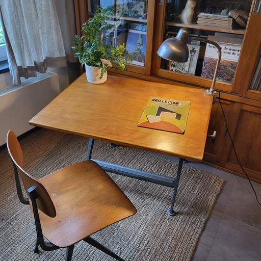 Architect's table and chair Friso Kramer