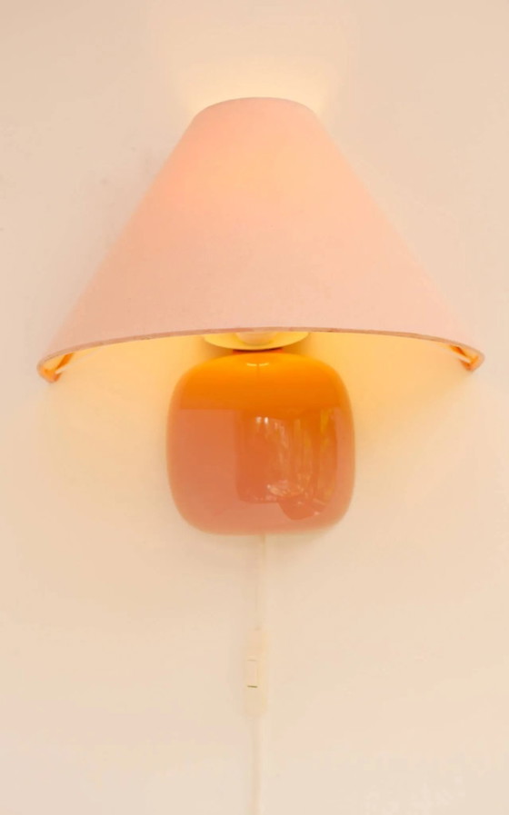 Vintage IKEA 80s sconce. A wall mounted lamp classic semi-round in pink – Wall lights, Metal (photo 10 of 17)