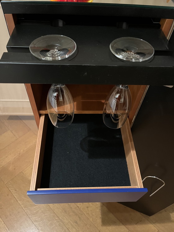 Image 1 of Mueble bar, cromado/espejo – móvil, diseño exclusivo