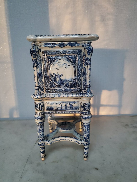 Image 1 of Pot couvert - Faïence de Delft - Circa 1800 (ref 3871)