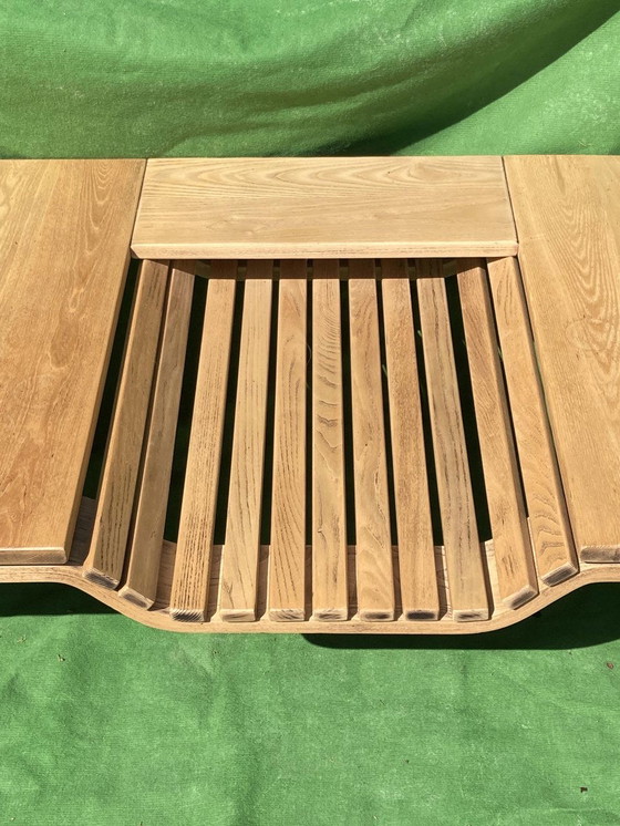 Image 1 of Mid - Century Dutch slatted Coffee Table