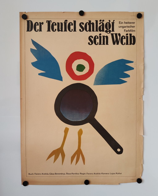 The Devil Beats His Wife / Movie Poster