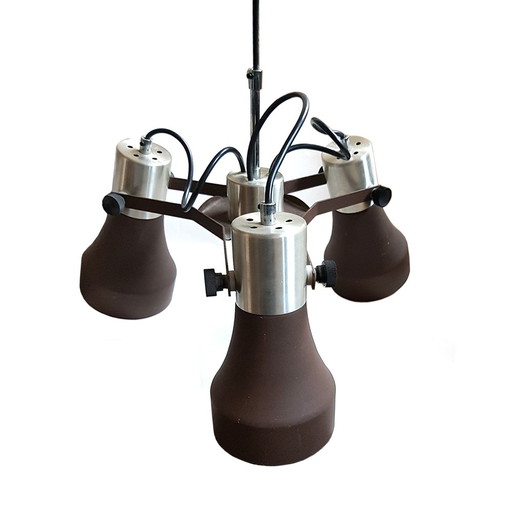 Mid Century Drievoudige Hanglamp, 1970