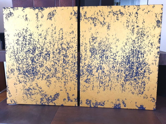 "Golden Radiance" (Abstract Painting, Unique Piece), Jürgen Angeler, Paintings & Drawings, Canvas, Wood (photo 6 of 15)