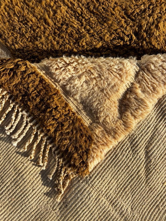 Image 1 of Luxe Marokkaans Berber wollen tapijt 210x300 cm – Berber tapijt voor de woonkamer