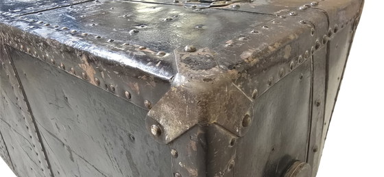 Image 1 of Rare Vintage Steamer Trunk