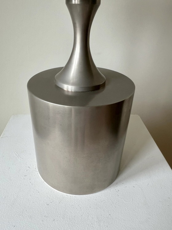 Large sculptural table lamp, France 1960-70s – Metal (photo 4 of 11)