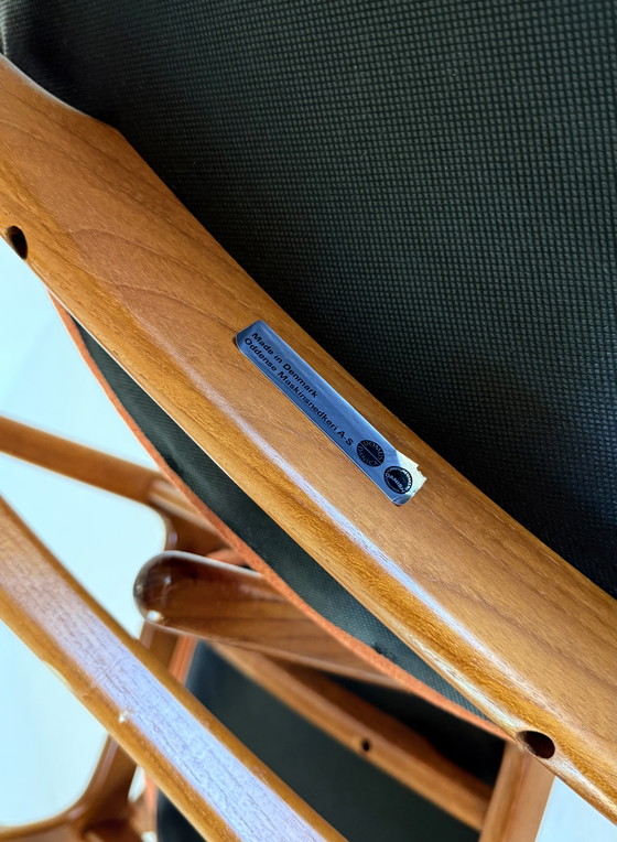 Image 1 of Set van 4 gerestaureerde eetkamerstoelen, Erik Buch ‘70