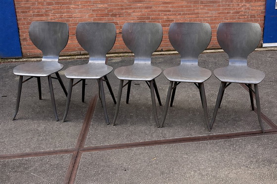 Image 1 of 5x Linteloo Tulipani design eetkamerstoelen 