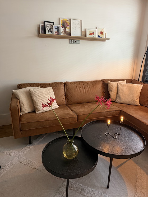 Image 1 of De Bijenkorf BePureHome - Rodeo Corner Sofa with side table