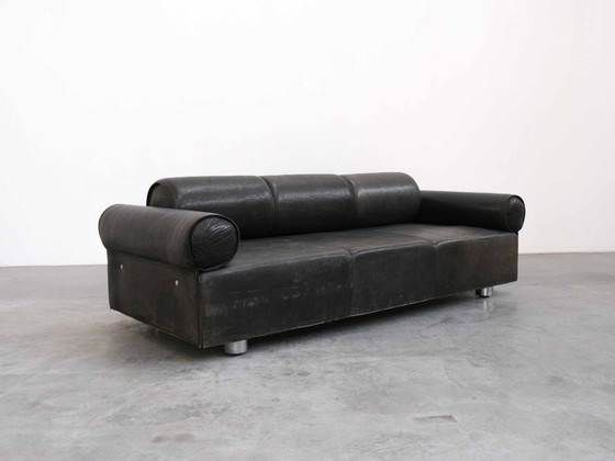 Image 1 of Divano vintage Marzio Cecchi anni '70 in pelle di bufalo 