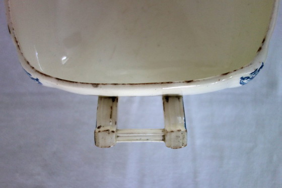 Image 1 of Soupière Renaissance terre de fer clairefontaine XIXème