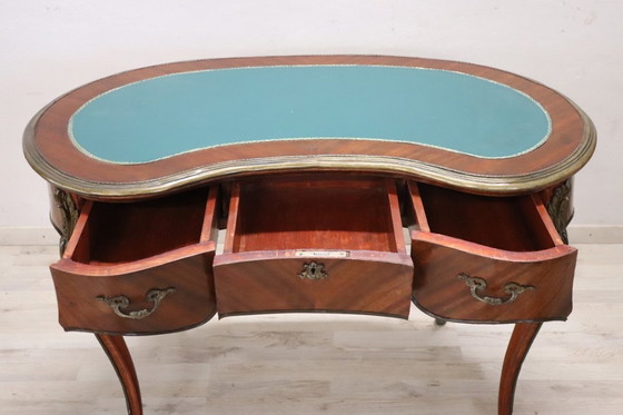 Image 1 of Elegant Louis XV Style Writing Desk, Italy 20th century