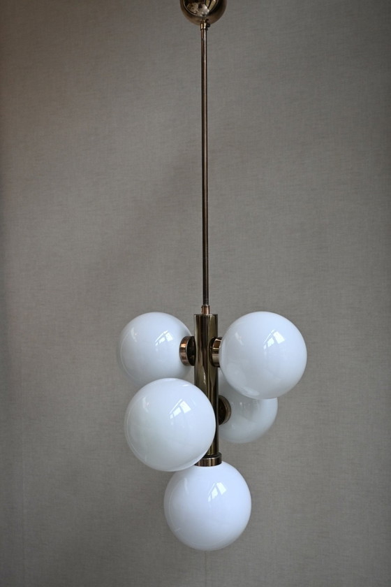 Image 1 of Lampada a globo massiccia, probabilmente degli anni '80