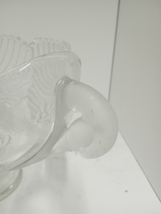 Image 1 of Frutero de cristal art déco Walther & sons