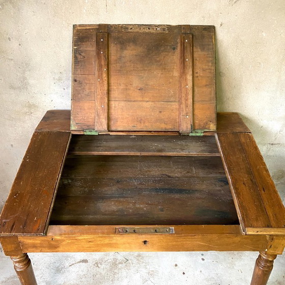 Image 1 of Bureau XIXème siècle bois massif 