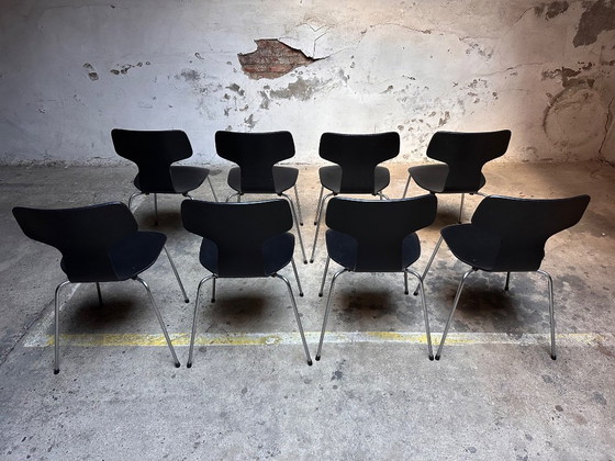 Image 1 of Sedie vintage, sedie Hammer di Fritz Hansen