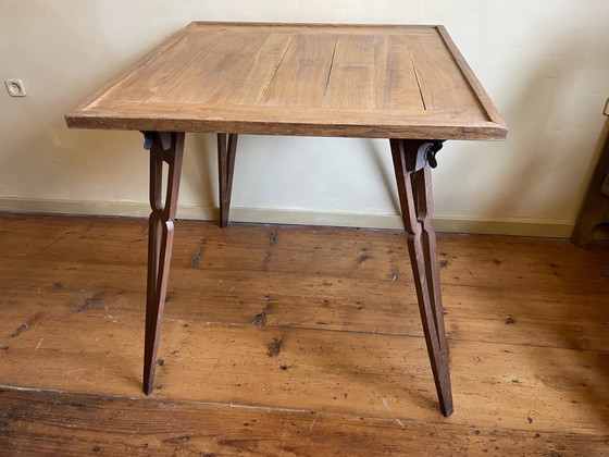 Image 1 of Vintage Folding Table