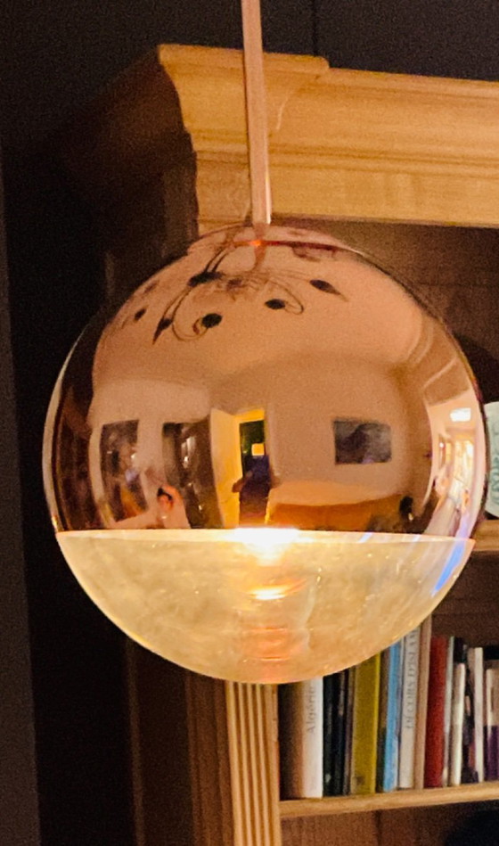 Lampada a Sospensione Design Rame 25 Cm – Lampade a sospensione, Glass, Murano Glass (photo 5 of 5)