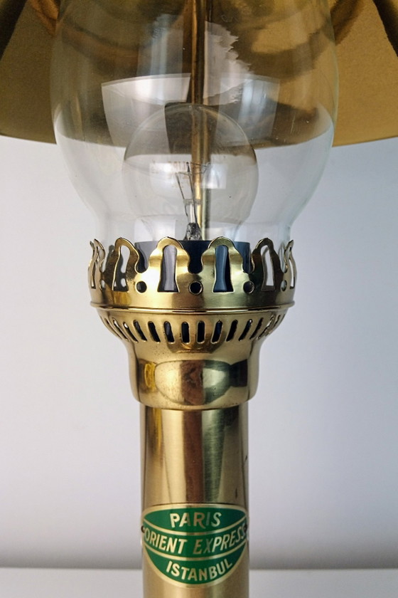 Image 1 of Tischlampe im Orient-Express-Zug