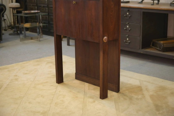 Sekretär aus Palisander aus den 1950er Jahren. – Schreibtisch, Mid Century Modern (photo 3 of 13)